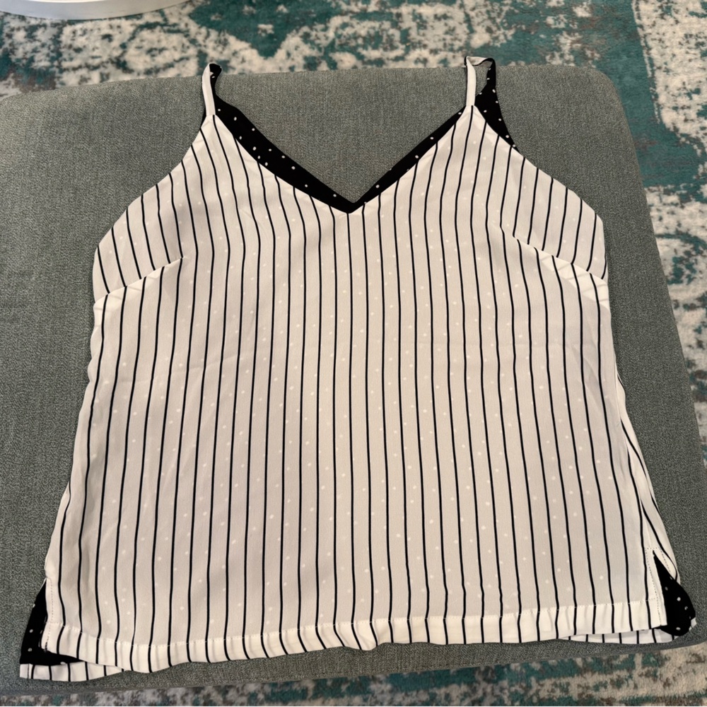 White House Black Market Reversible Sleeveless Top